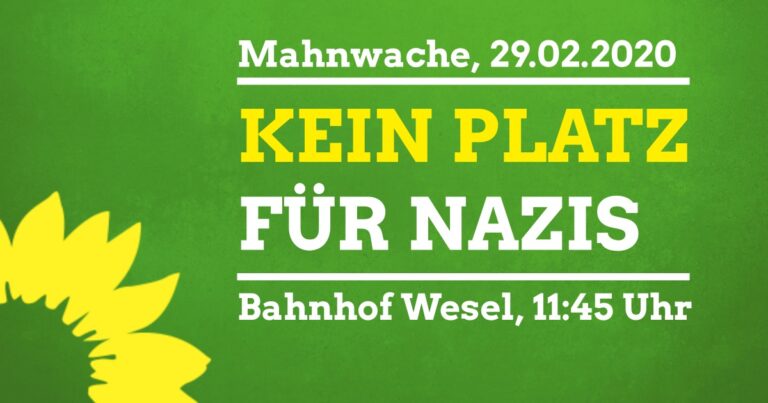 Kein Platz für Nazis im Kreis Wesel, 29.02.