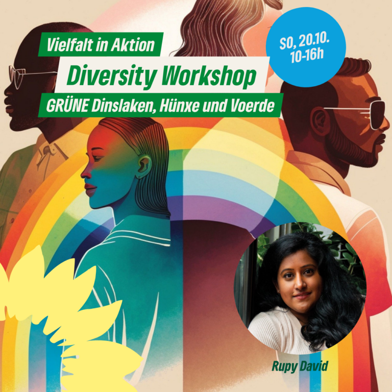 Einladung zum gemeinsamen Diversity Workshop, 20.10.