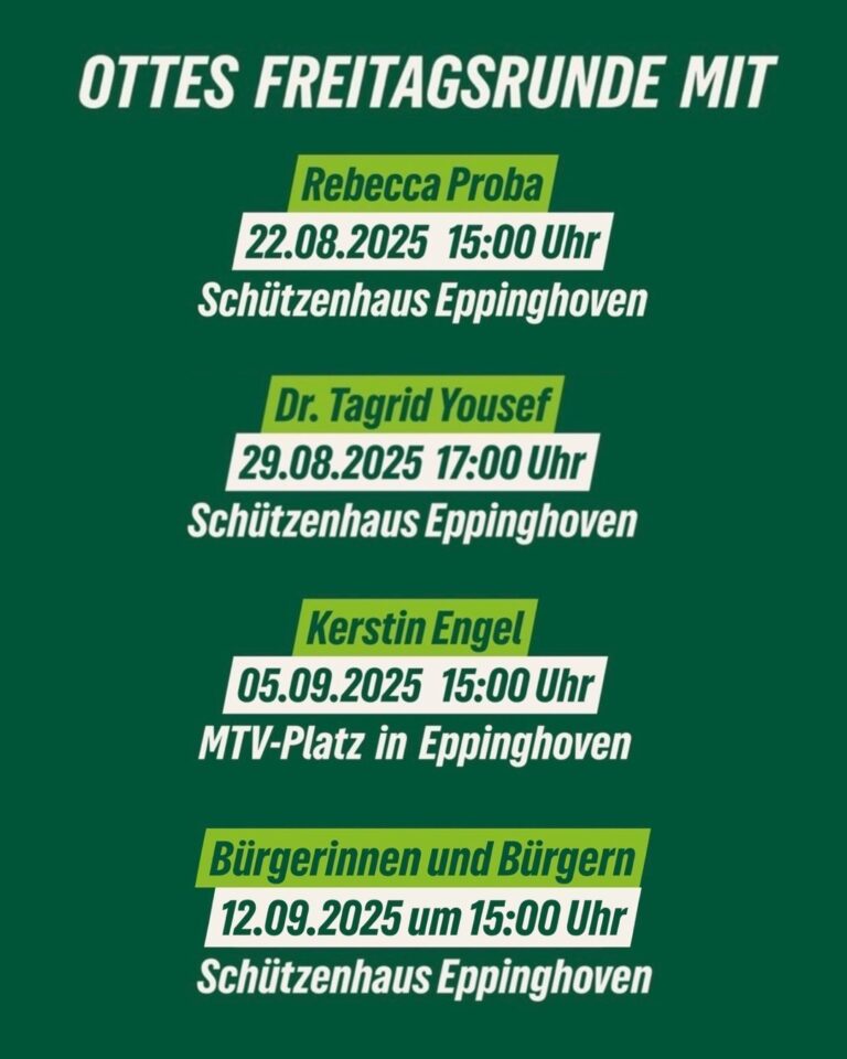 GRÜNE setzen im Wahlkampf Akzente