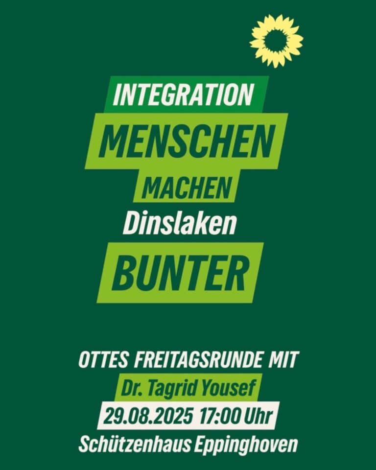Ottes Freitagsrunde mit Dr. Tagrid Yousef