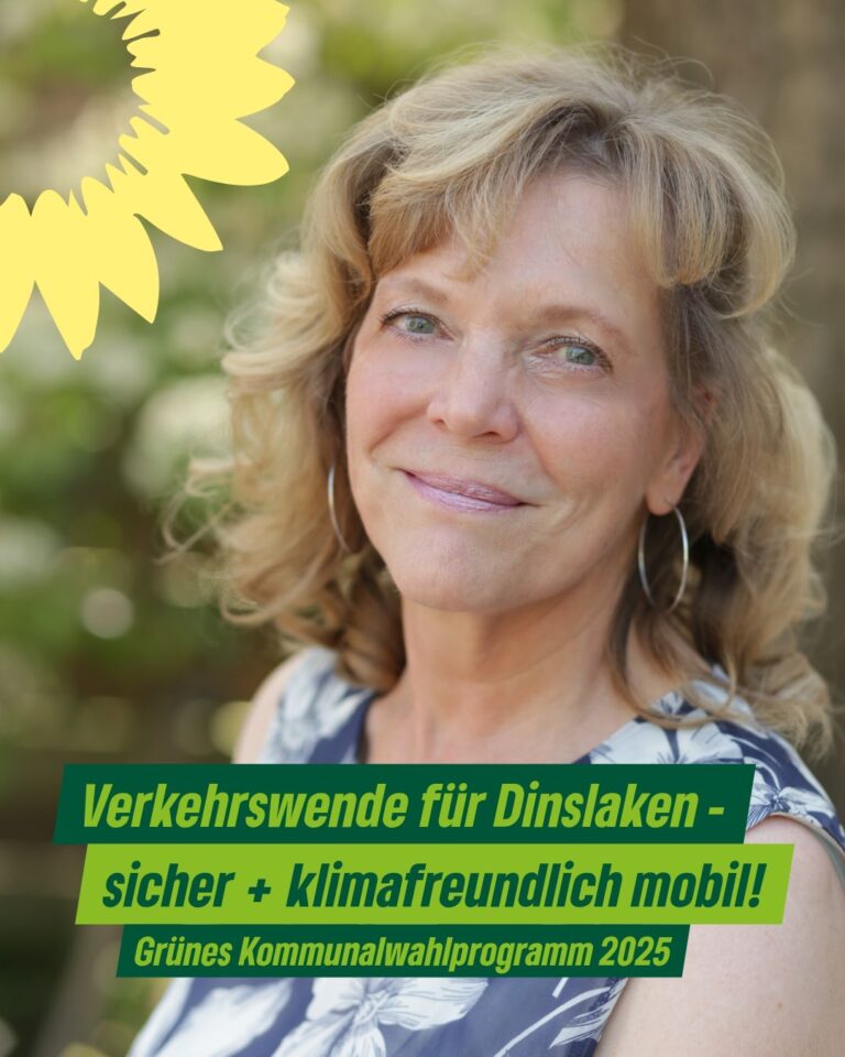 GRÜNE Dinslaken machen sich für Verkehrswende stark!