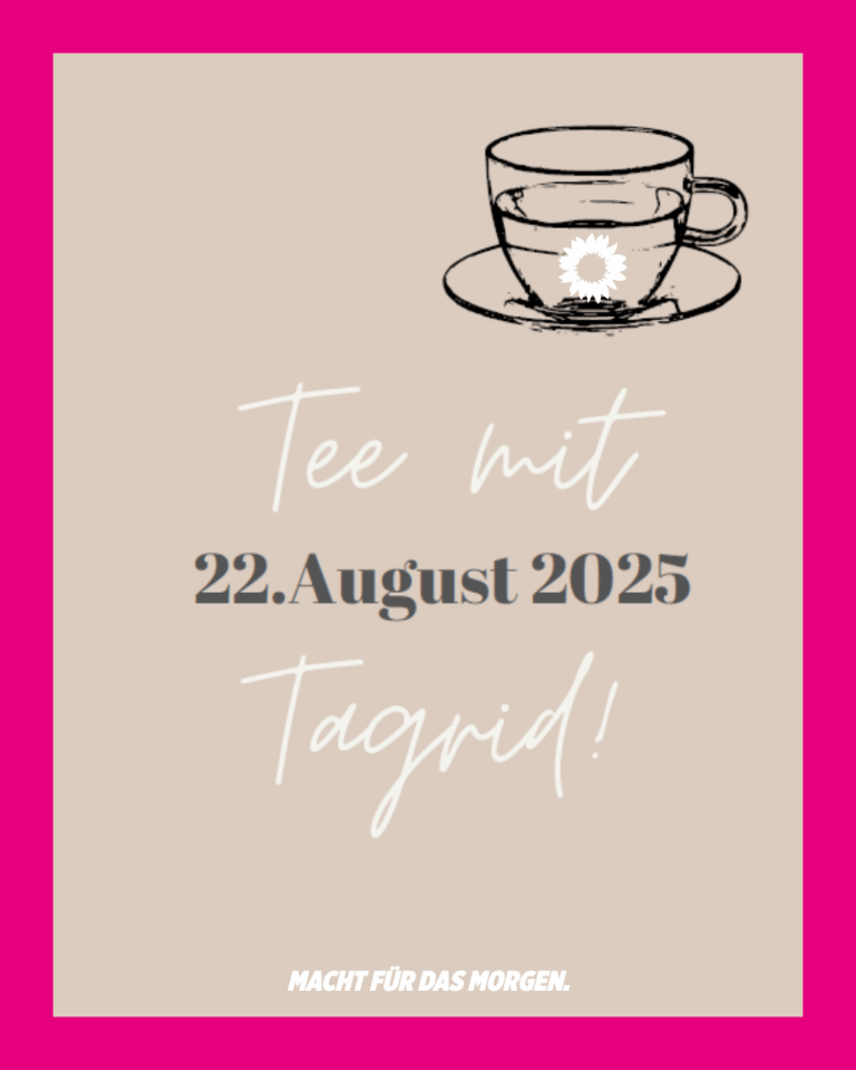 Tee mit Tagrid im Blars Concept Store, 22.08.
