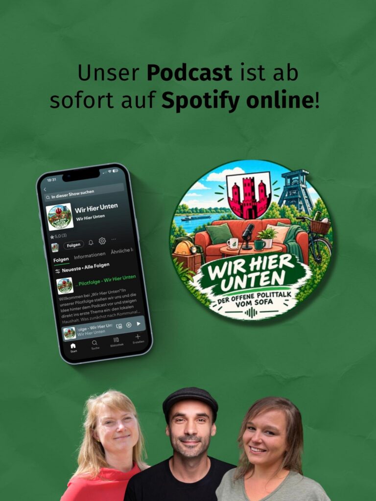 Unser neuer Podcast „Wir hier unten“ – jetzt reinhören!